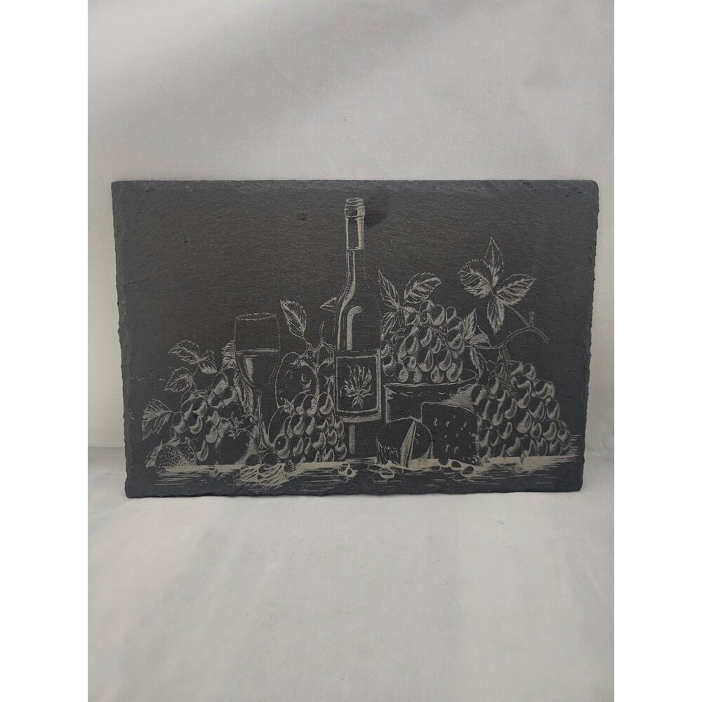 Slate Laser Engraved Cutting Board/ Charcuterie Board
